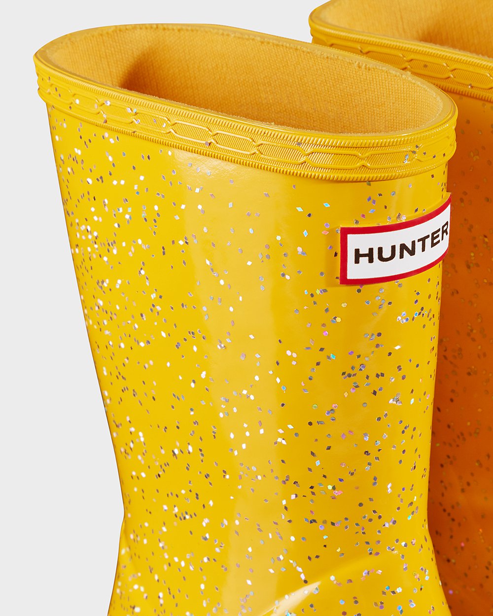 Gummistövlar Barn - Hunter Original First Giant Glitter - Gula - 348917-IMG